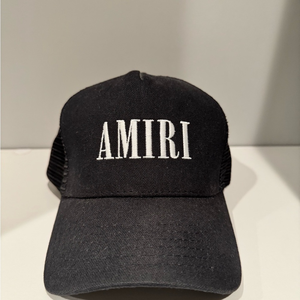 Amiri Black Trucker